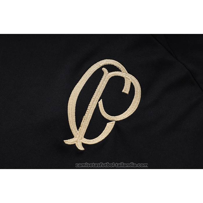 Chandal del Corinthians Manga Corta 23/24 Negro - Pantalon Corto